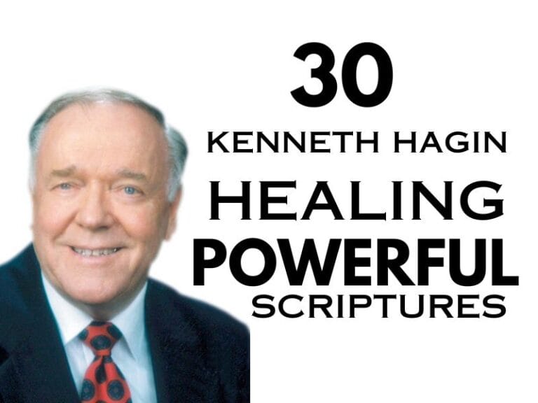 Haigin 30 Kenneth Hagin Healing Powerful Scriptures