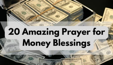 20 Amazing Prayer for Money Blessings