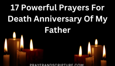 Prayers For Death Anniversary Of My Father
