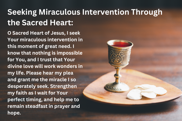 3 Day Miracle Prayer To Sacred Heart Of Jesus