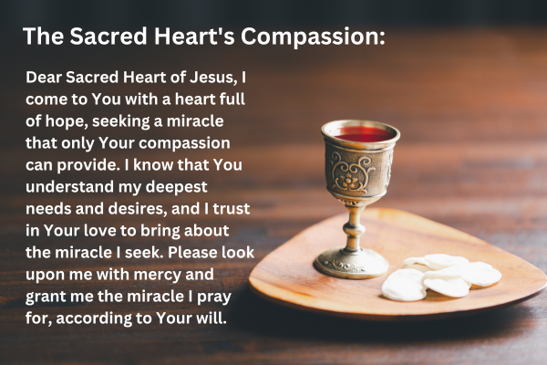 3 Day Miracle Prayer To Sacred Heart Of Jesus