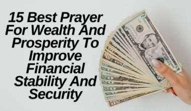 Prayer For Wealth And Prosperity To Improve Financial Stability And Security