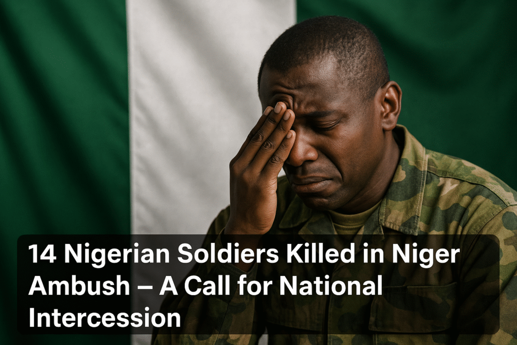 14 Nigerian Soldiers Killed in Niger Ambush – A Call for National Intercession