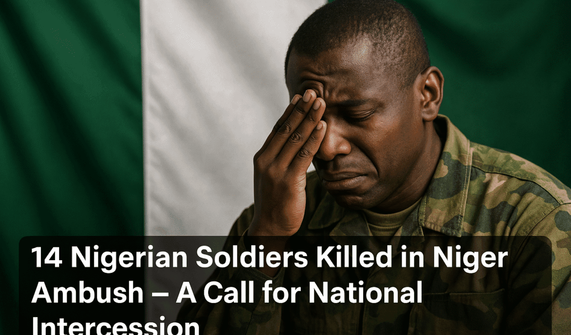 14 Nigerian Soldiers Killed in Niger Ambush – A Call for National Intercession