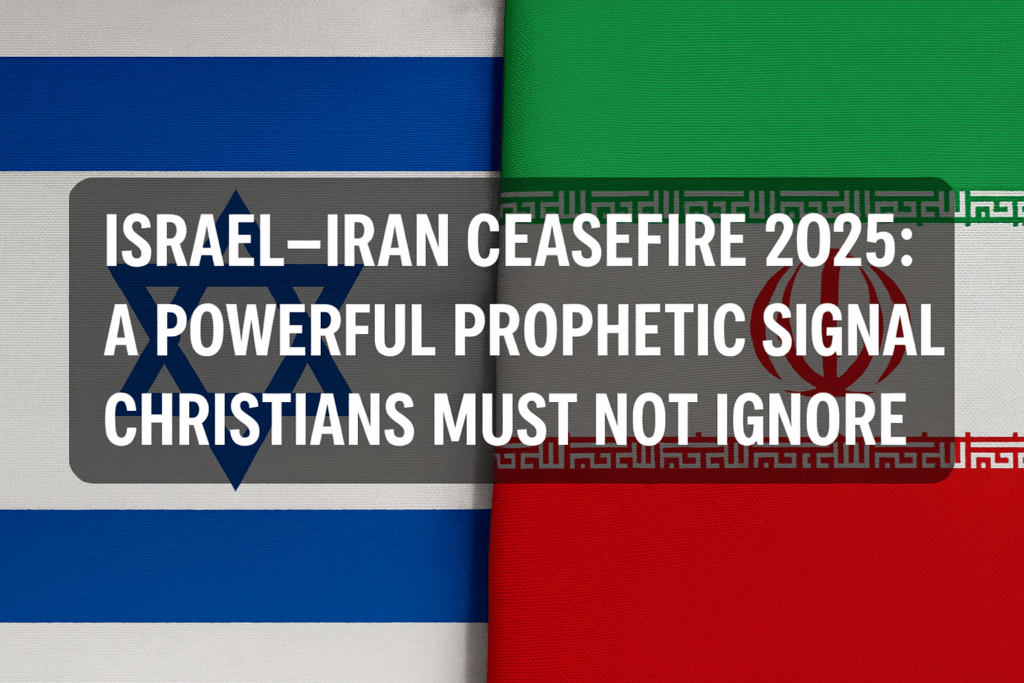 Israel–Iran Ceasefire 2025: A Powerful Prophetic Signal Christians Must Not Ignore