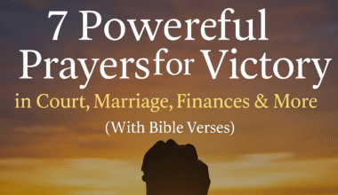 7 Powerful Prayers for Victory in Court, Marriage, Finances & More (With Bible Verses)